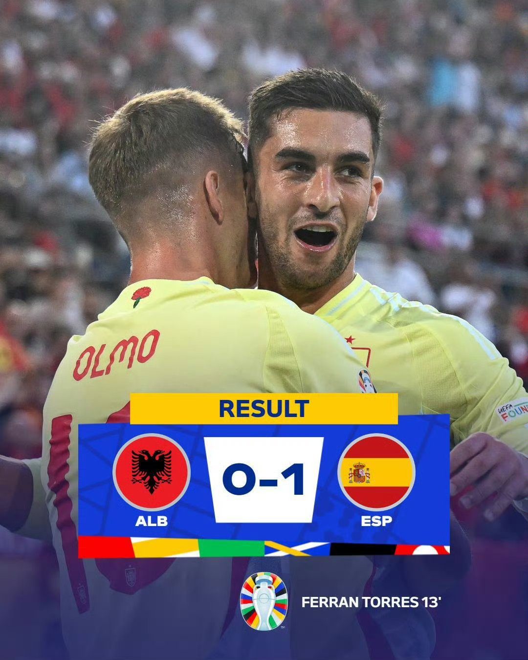 西班牙遭遇挑战，击败意大利晋级